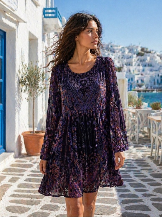 Free People Dresses & Skirts - Free People Deep Blue Dress